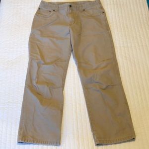 Eddie Bauer 5-pocket utility work pants 36x30”